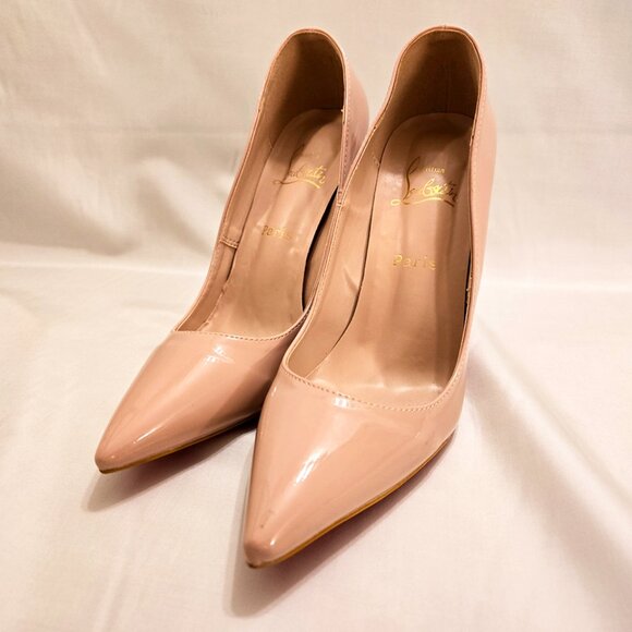 Christian Louboutin So Kate Elegant Nude Stiletto Heels Size 40 (9 US) - Picture 3 of 11